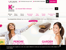 Tablet Screenshot of kot.fr