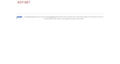 Desktop Screenshot of kot.net